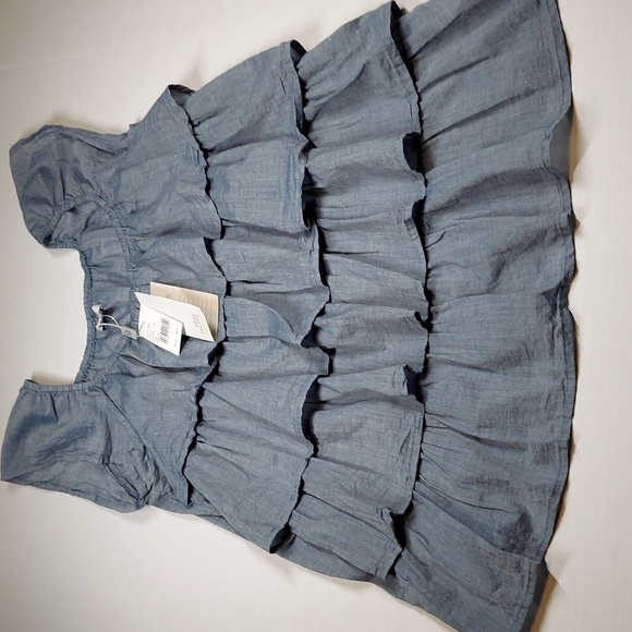 Marie Philippe Adelia Ruffled Top Size M - Picture 3 of 7